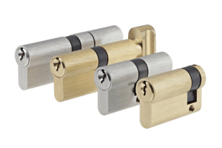 Group Of Euro Cylinder Locks
