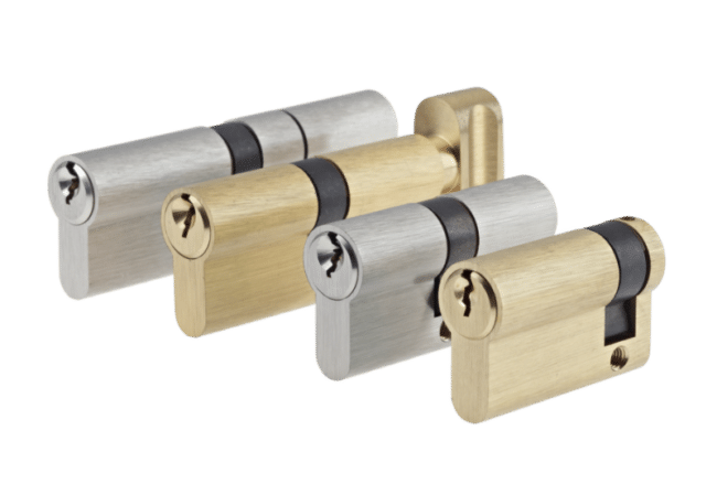Group Of Euro Cylinder Locks